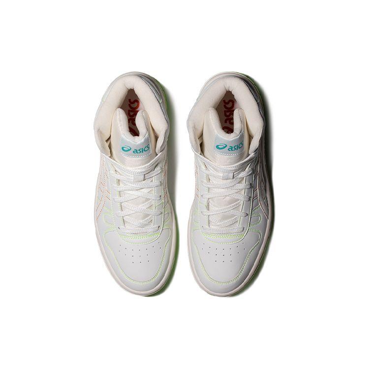 Asics Court Mz Hi Trendy Casual Durabil Ușor Respirabil Pantofi Skate High-Top Unisex sneaker Alb Verde 1203A177-100