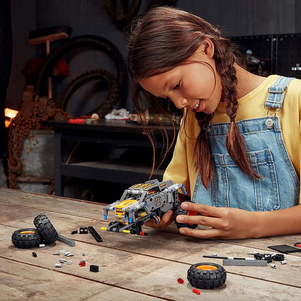 LEGO Technic Monster Jam Max-D 42119 Model Building Kit for Boys and Girls Who Love Monster Truck Toys, New (230 Pieces),Multicolor