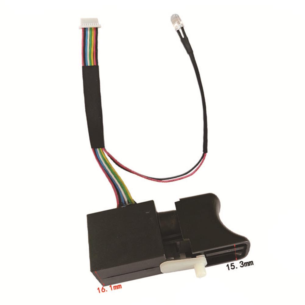 100mm Leitungslänge Akku-Schlagschrauber Schalter Elektrischer Bohrmaschinenschalter