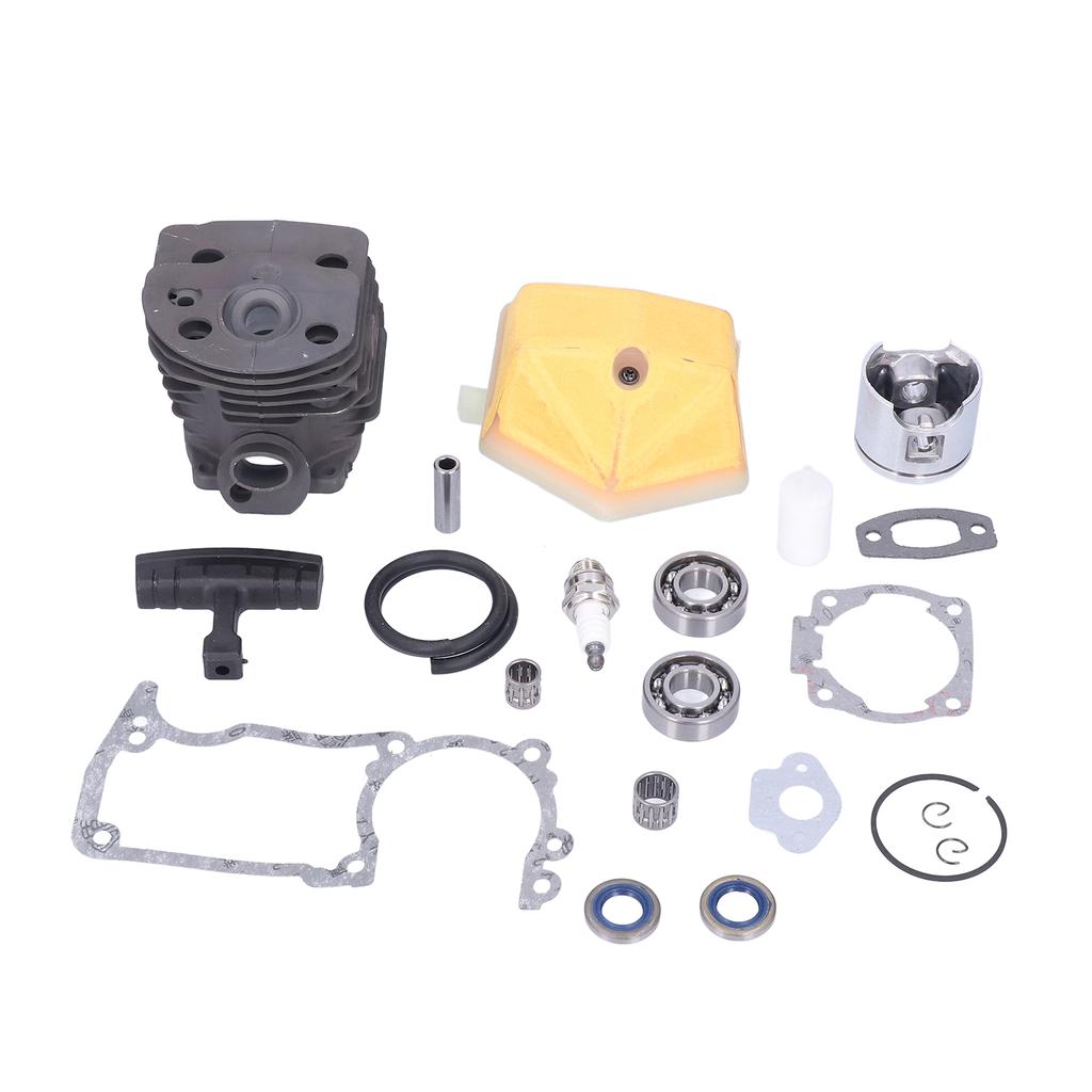 46mm Cylinder Piston Spark Plug Fuel Filter Kit Garden Chainsaw Accessory Fit for Husqvarna 55 51