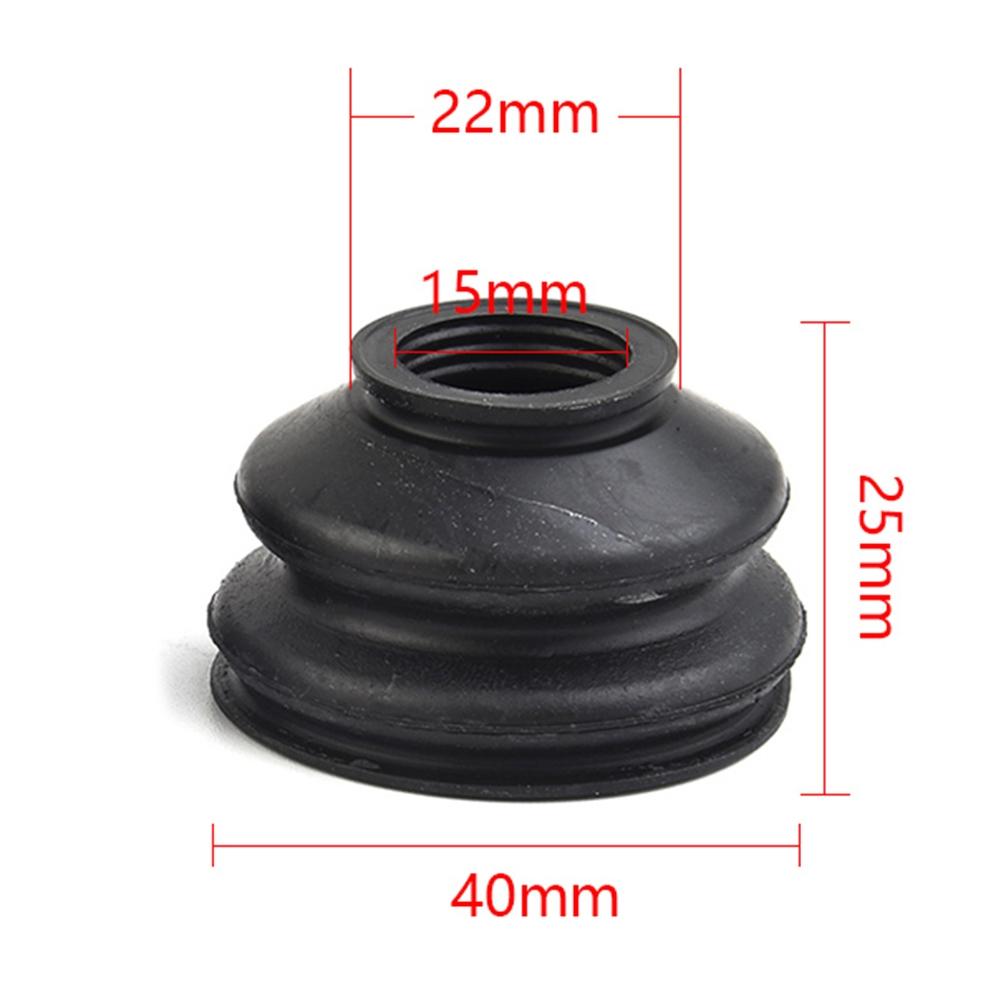 Dust Boot Covers Ball Joint Black Rubber Suspension Parts