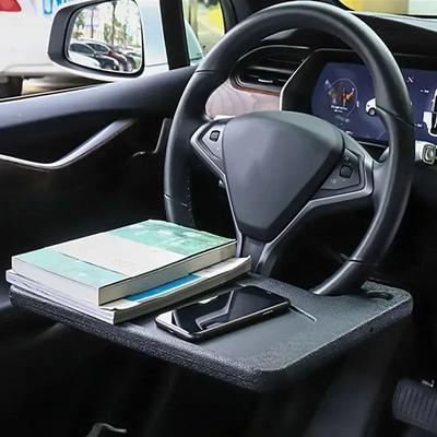 Nové malé stolní prkénko do auta Přenosný cestovní stojan do auta Stojan na nápoje podnos a jídelní talíř do auta Jídelní stůl na volant
