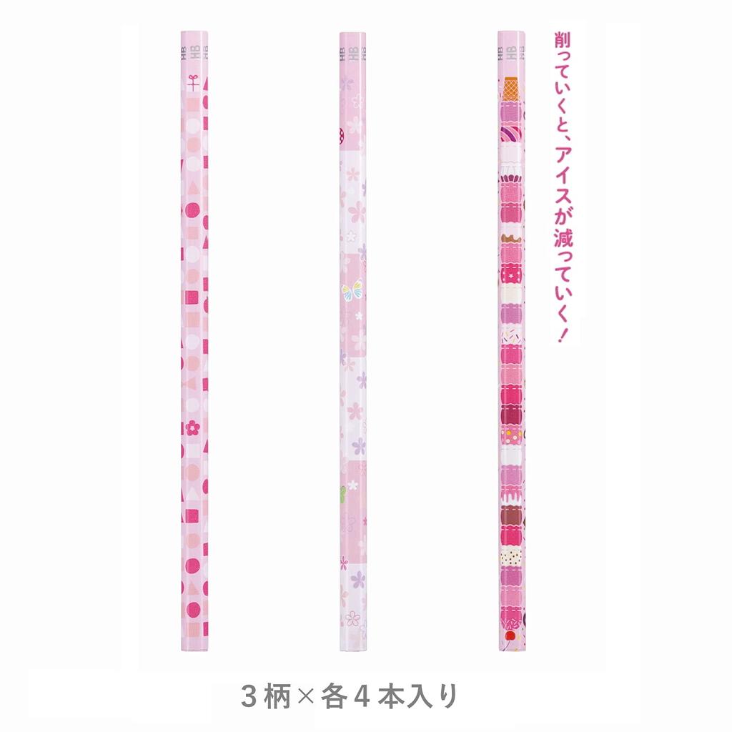 STAEDTLER B Writing Pink 1 Pencils, Series, Dozen, 13075-BC12