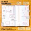 KOKUYO Jibun Techo Mini First Kit Planner 2026 B6 Slim White November Monthly/Weekly Ni-JFM1W-26 (Starts 2025)
