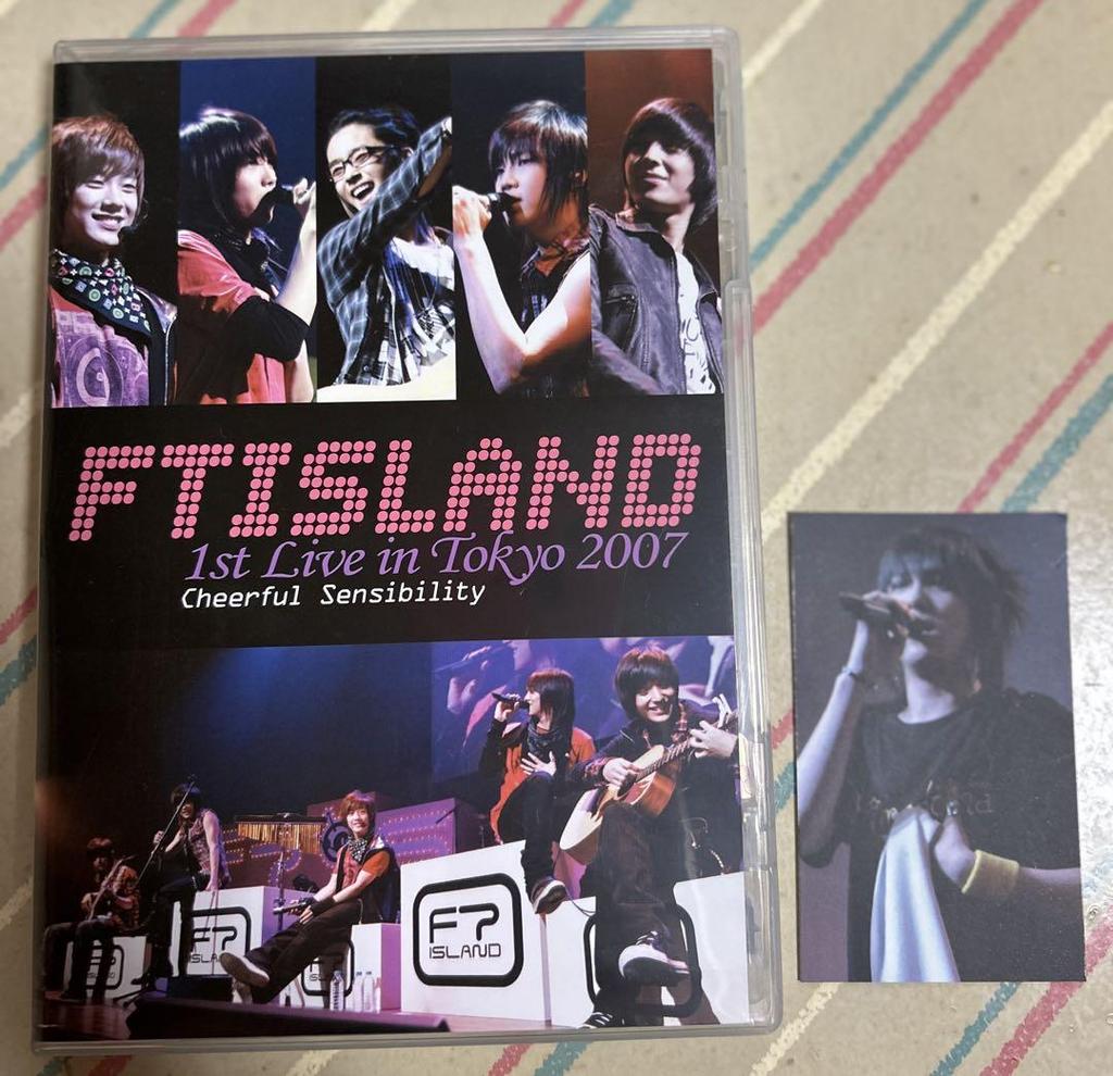 [USED] FTISLAND 1st Live in Tokyo 2007 DVD