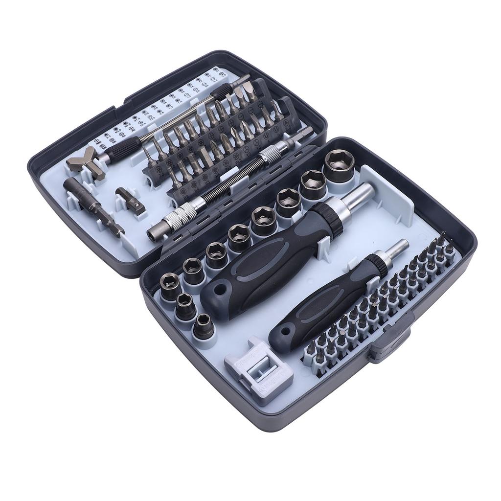 68 In 1 Ratchet Screwdriver Set Multi Functional Sockets and Screwdriver Bits Set for Bike Car