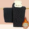 Fleece-Lined Thermal Pants: High-Waisted, Thickened Cotton Pants for Middle-Aged and Elderly Women