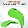 High Elastic Golf Iron Head Cover Thick Soft PU Golf Head Cover Replacement Headcover Protective Cover Protector