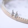Korean Retro Forest Leaf Ear Clip for Non-Pierced Ears