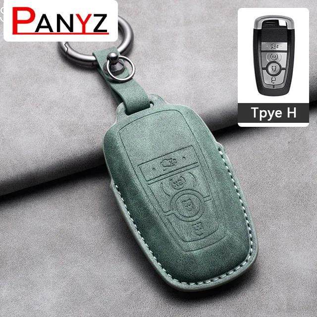 

For Ford Fusion Mondeo Mustang Explorer F150 F250 F350 Edge EcoSport Auto Accessories Car Key Cover Case Shell Holder Protection