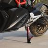 Motorcycle Kickstand Adjustable Foot Side Support Parking Kickstand for Electric Motorbike Parking Foot Side Support Stand