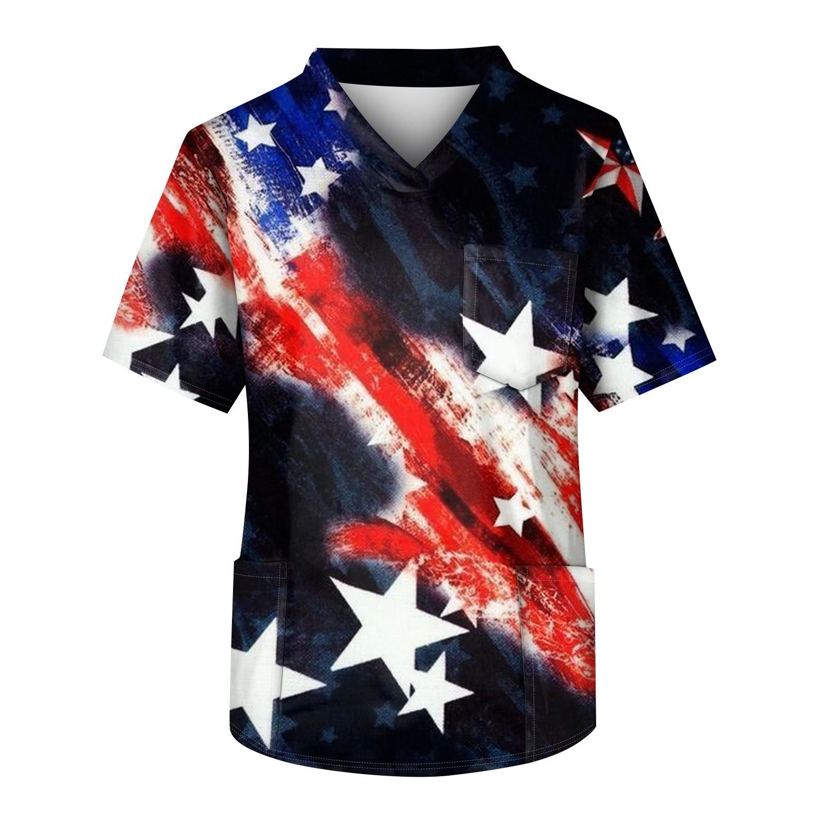 

Чоловіча нагрудна кишеня з принтом і V-подібним вирізом з короткими рукавами XL винний