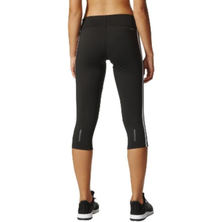 Adidas Designed2 Move 3Stripes Fitted Versatile 3/4 Sports Shorts Women Shorts Black BQ2045