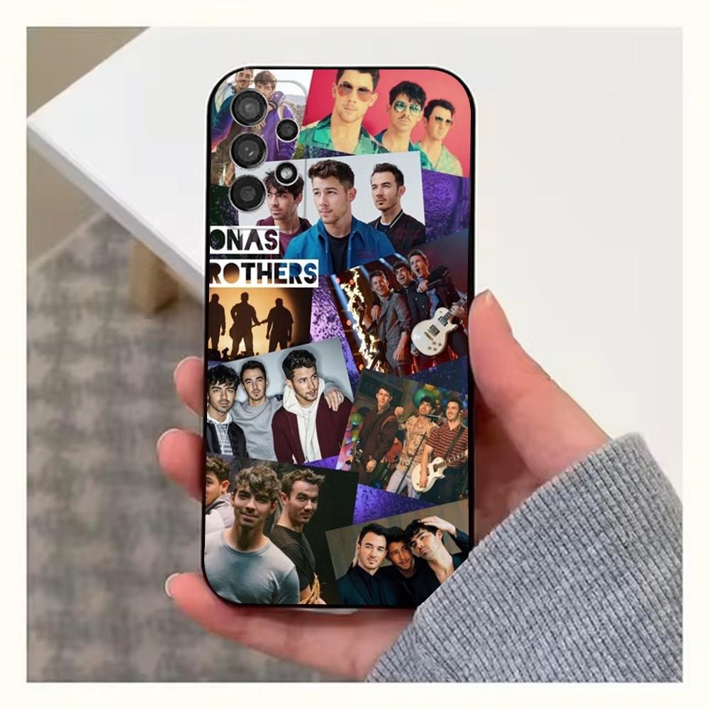 J-Jonas B-Brothers Phone Case For Samsung S25,S24,S23,S22,S20,S21,S10,Ultra,Plus,Lite,FE,Soft Silicone Black Cover