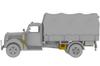 IBG 1/72 Maßstab Deutscher Ford G917 Militär 3-Tonnen-LKW Plastikmodellbausatz PB72061