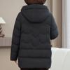 Plus Size XL-6XL Middle Age Women's Down Jackets Winter Parkas Elegant Loose Thick Warm Down Coats Woman Outerwears