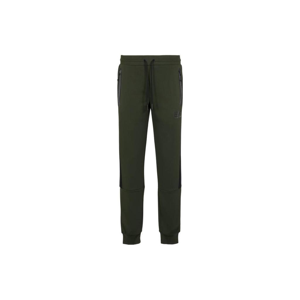 Emporio Armani Knitted Sweatpants Men's Moderate Cuffed Pants 6RPP88-PJ16Z-1977