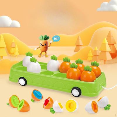 Kids Matching Puzzle Toy Education Color Recognition Game Bus