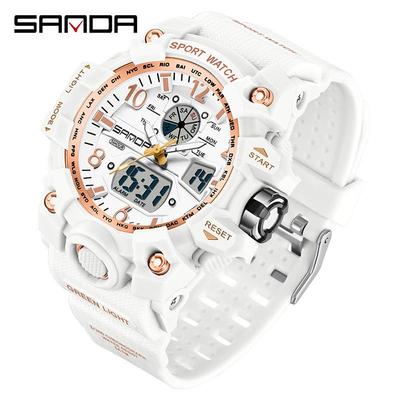 Orologio Sportivo Sanda Doppio Display Trendy per Coppia