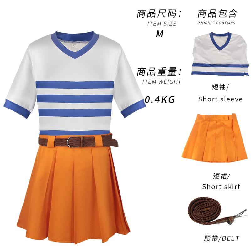 Live-action movie ONE PIECE Nami cos costume anime costume female halloween performance cos costume
