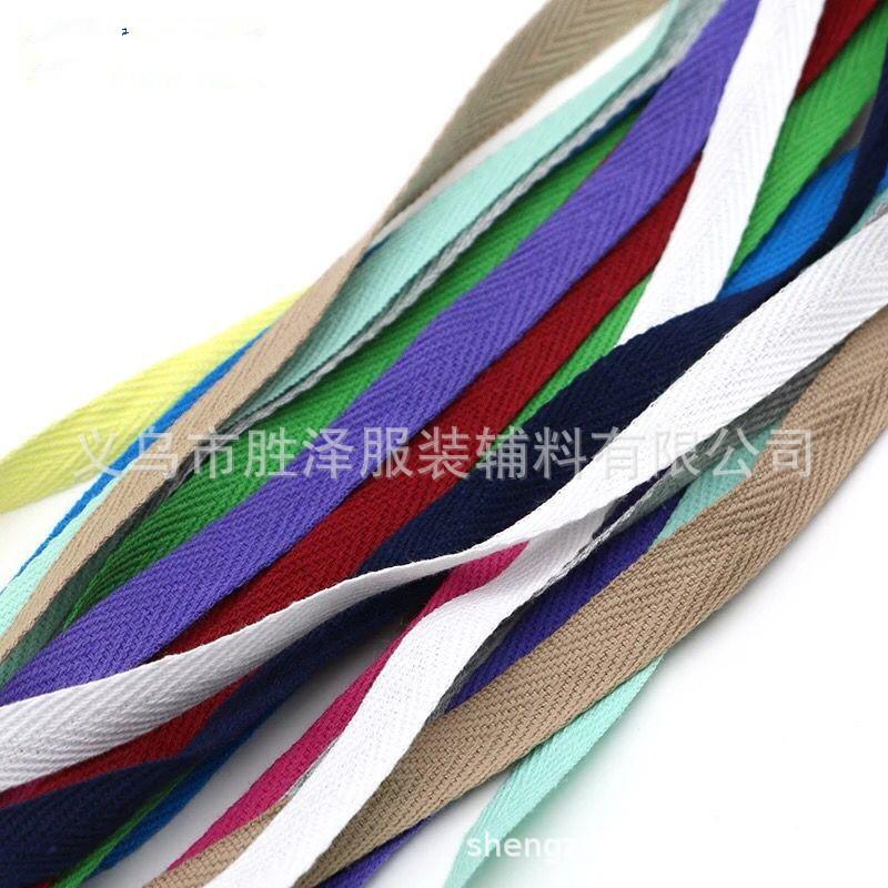 Supply 1Cm Herringbone Pattern Hemming Belt, Plain Weave Belt, Webbing Plain Weave Webbing Cotton Belt