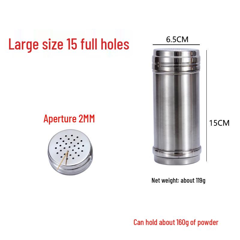 Stainless Steel Seasoning Shaker Set