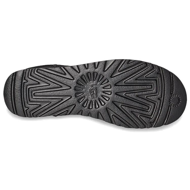 (WMNS) UGG Classic Mini Logo Zip 'Black' Women's 1122671-BLK