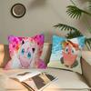 P-pokemon Jigglypuff Pillow Gifts Home Office Furnishings Bedroom Sofa Car Cushion Cover Case 45x45cm