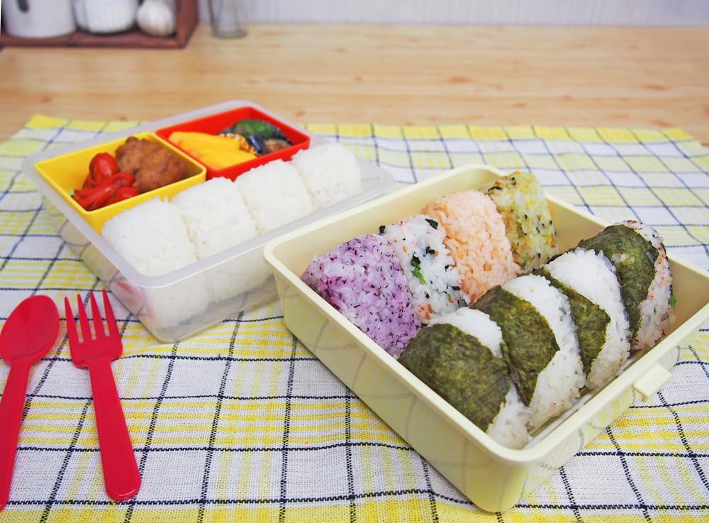 Fujipacks Hanbai (Made in Japan) Onigiri Sennin (White) Onigiri Mold: Makes 6 Onigiri at a Time