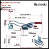 304 Stainless Steel Self-Locking Toggle Latch Hasp Clip