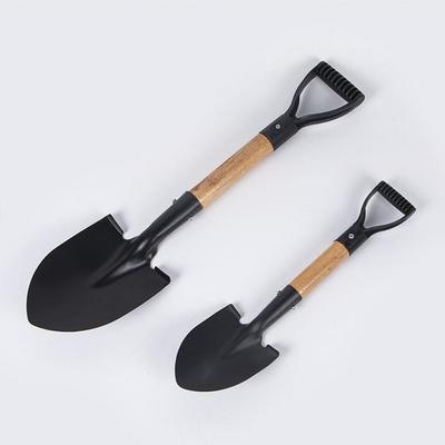 36/50.5cm Digging Shovel Manganese Steel Shovels Kids Trowel Waterproof Rustproof Garden Scoop for Beach Camping Outdoor