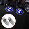 2pcs LED Car Welcome Lamp Atmosphere Light Ghost Shadow Projector Light For M Performance E46 E90 E60 F20 X1 F10 F30 Sticker