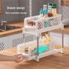 Jiabaishi Bathroom & Kitchen Pull-Out Storage Rack