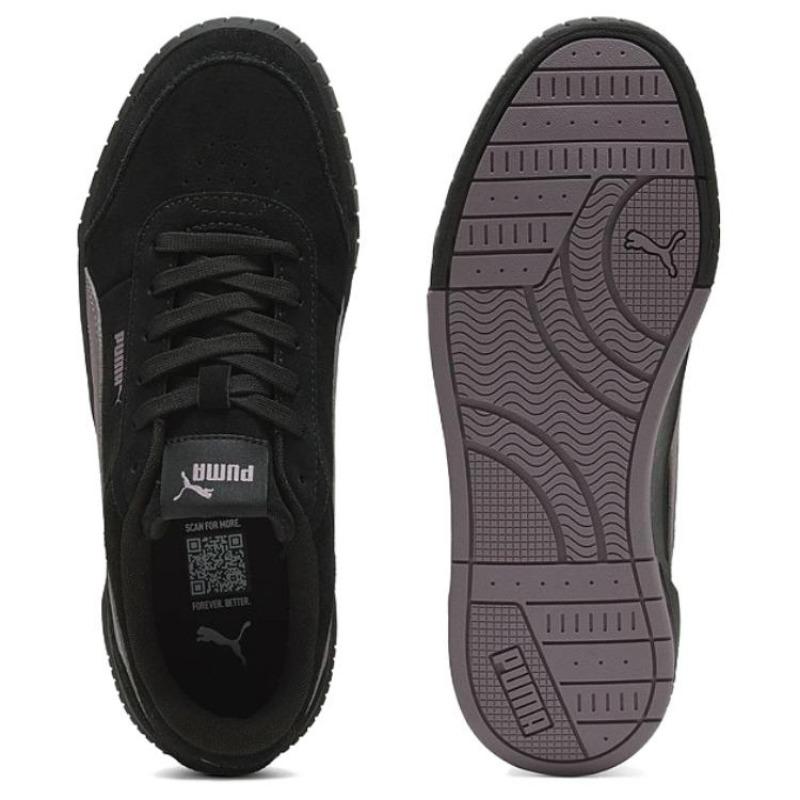 Puma Carina Mia Women Low Top Wear Resistant Versatile Comfort Skate Shoes Black 402638-03