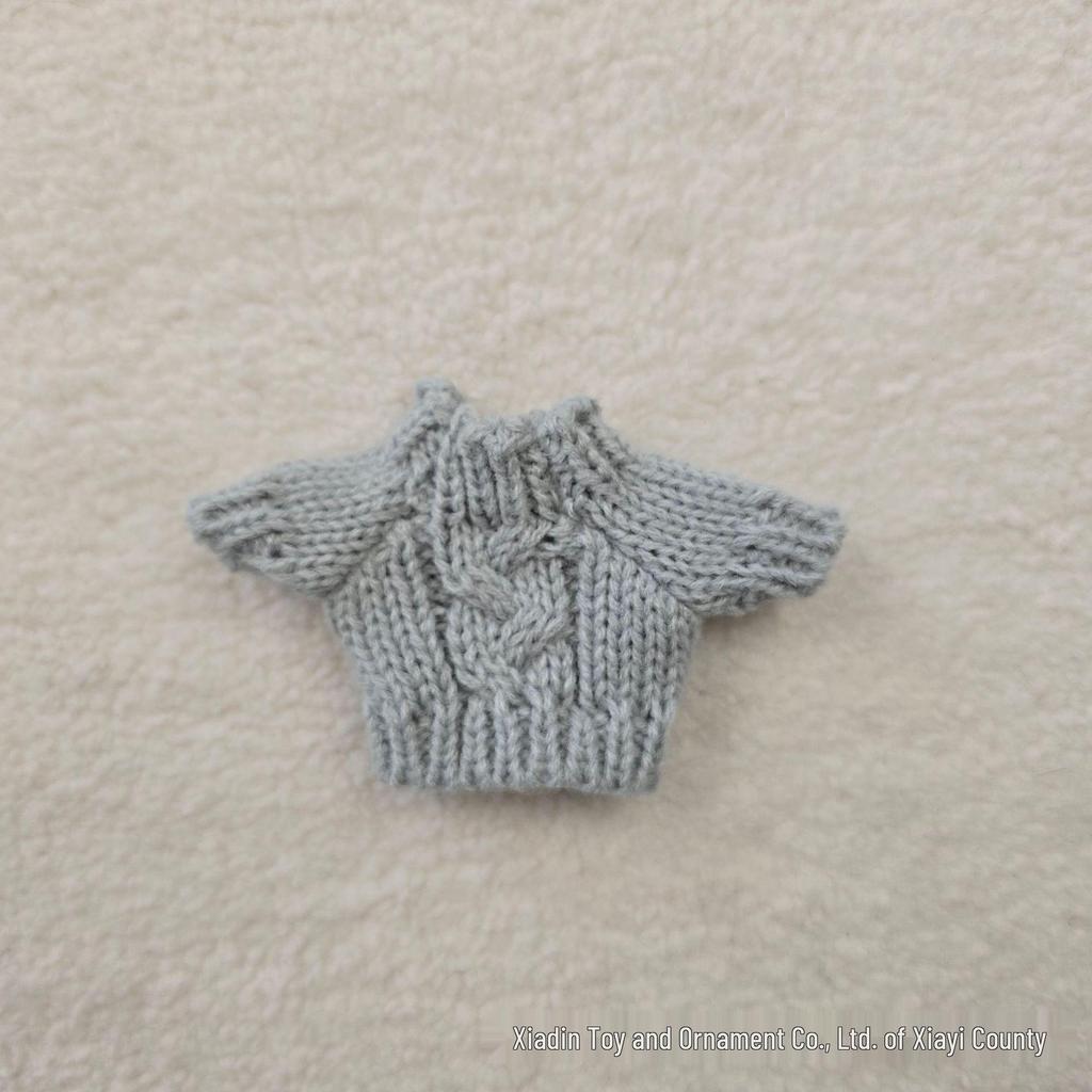 10cm West Highland Hund Baby Docka Bomull Ersättning Tröja