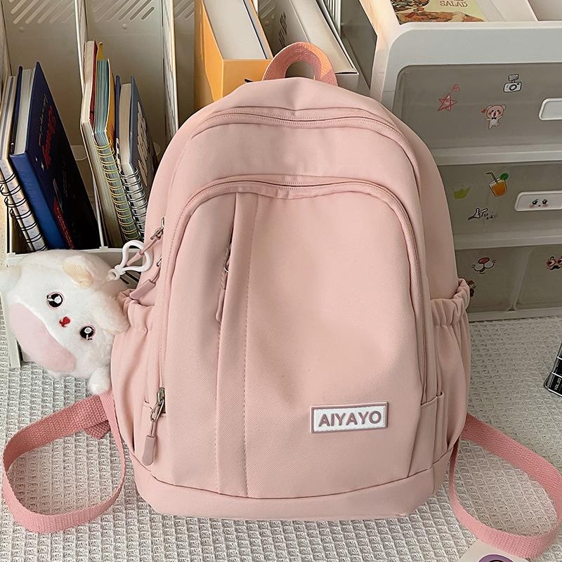 Schoolbag Kindergarten Girls and Children's Spring Outing Small Backpack Cute Girls Splicing Backpack