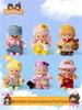 Monchhichi Dopamine Series Keychain Ornament: Cute Cartoon Doll Couple Gift