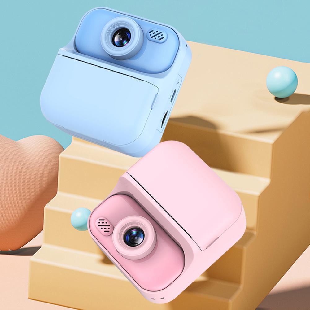 Instant Print Camera HD Digital Camera USB Rechargeable Video Digital Camera Instant Photo Printing Camera for Photography