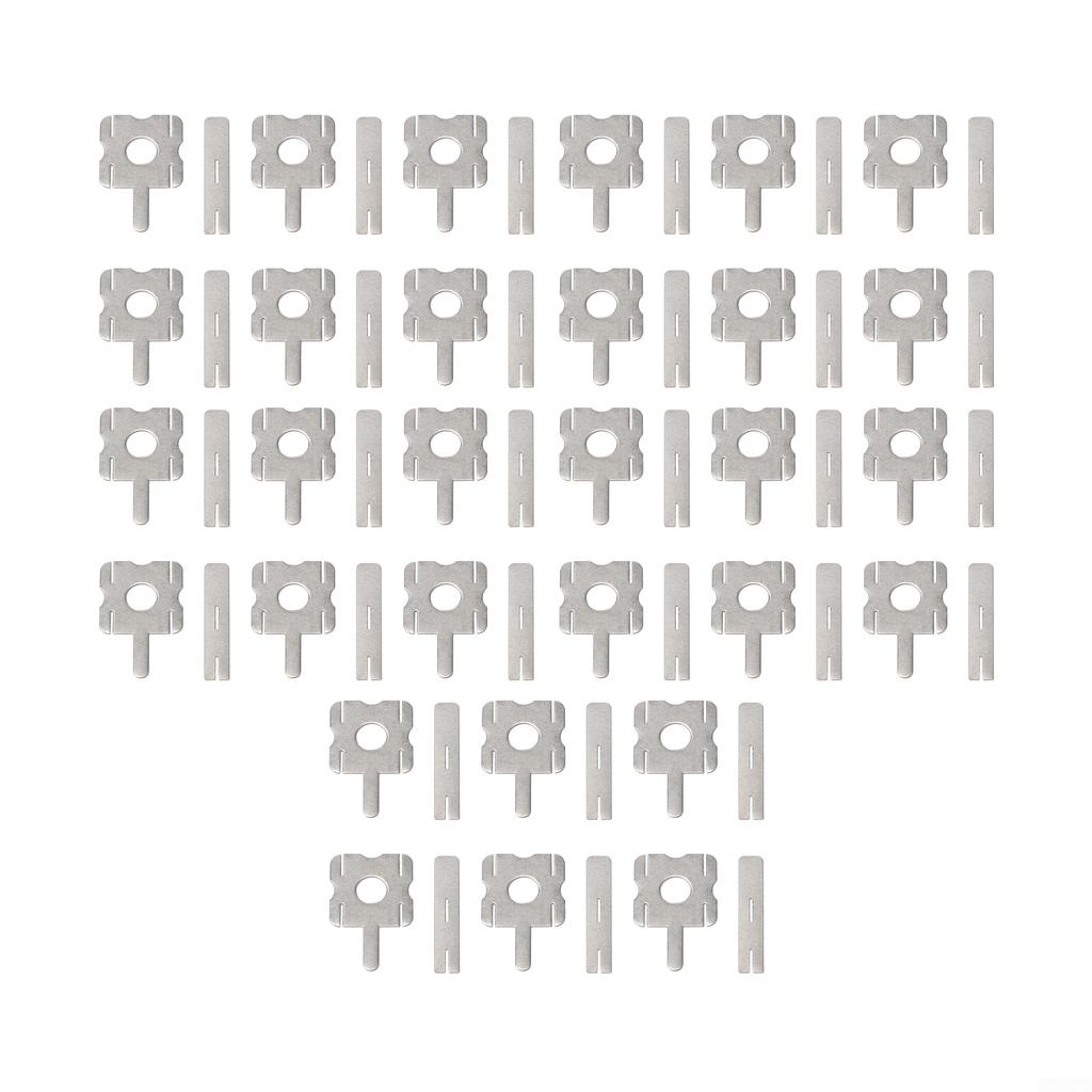 Y-shaped Nickel Strip Spot Welding Nickel-plated Steel No Scratch Silver 26*22mm