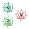 Safe Rotate Wheel Bird Toy for Parrots Offering Fun Exercise and Simple Screw Mounting for Easy Installation
