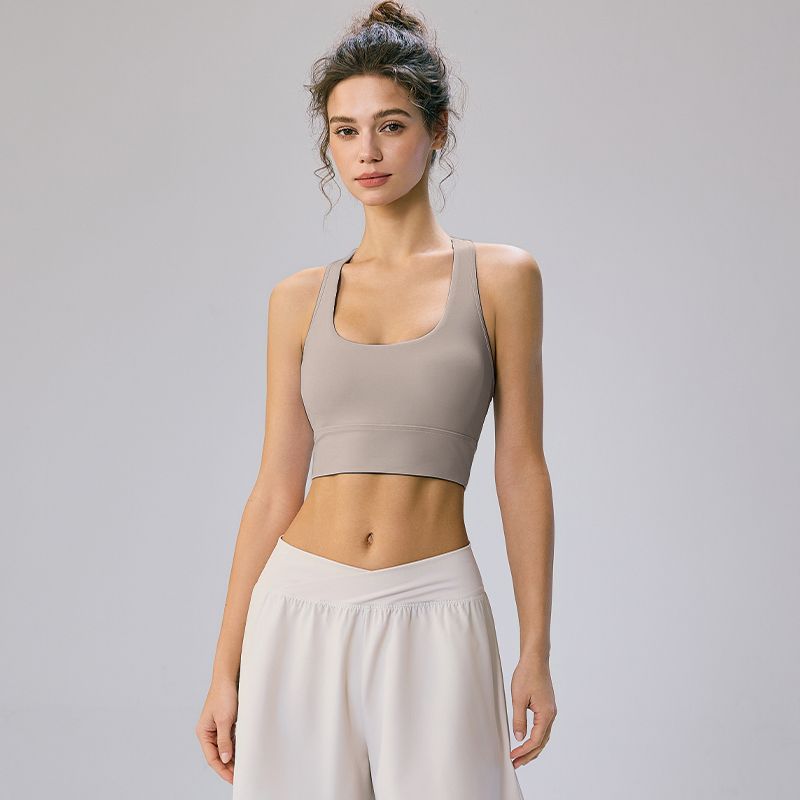 Mitaogirl Kendall Sports Tops Women's Beauty Back Underwear Running Bra I-Shaped Vest Fitness Yoga Wear Summer