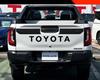 Fits 26 Toyota Hilux models: Modified Rear Tailgate Bowl Handle Trim Strips.