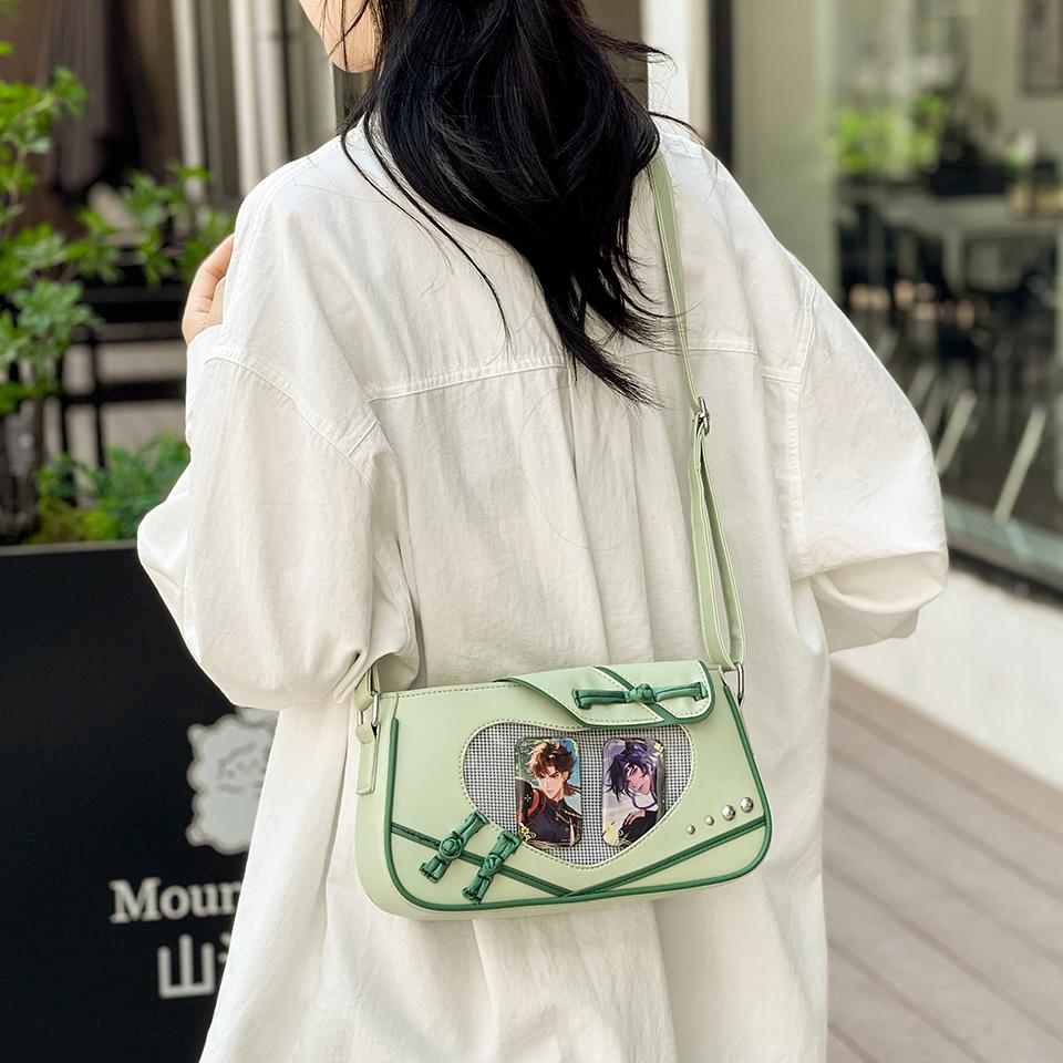 New Original Niche Design Love Kawaii Ita Bag Street Trend Harajuku Ulzzang Messenger Bag JK Uniform Shoulder Bag