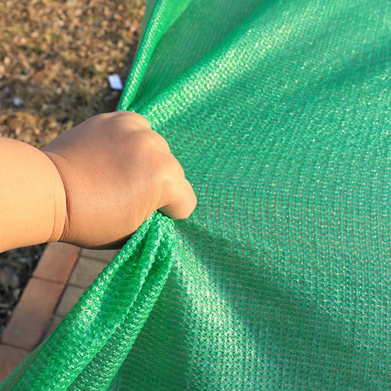 1PC UV Protection Outdoor Shade Cloth with Grommets Breathable & Lightweight Perforated Sun Shade Net for Patio Outdoor