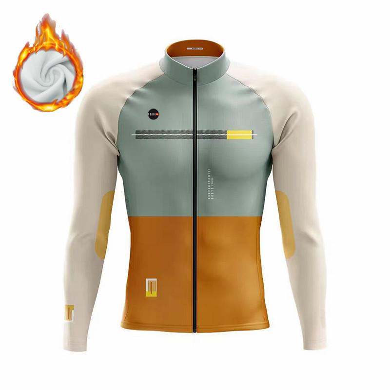 Gobikful Winter Thermal Fleece Cycling Clothes MTB Bicycle Clothing  Mountain Bike Cycling Wear Suit 2026 Winter Fleece Riding Suit Set