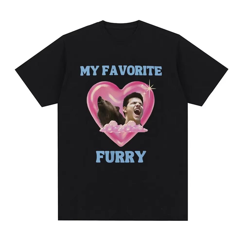 

Jacob Black Is My Favorite Furry Twilight Fun Meme Tshirt Women s Fashion T-shirtcasual T-shirtstreet Wear Funny Clothes S