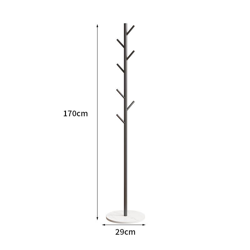Elegantní kovový stojan na oblečení a úložná police na podlahu do ložnice a obývacího pokoje