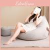 Seat Large Bean Bag Comfortable Lazy Sofa Chair Linen Lounger Couch Gift Tatami