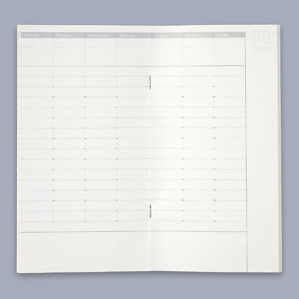 Rezerve pentru Caiet de Călătorie Înlocuiesc Miezul Interior Schițe Planificatoare 4 Dimensiuni Jurnale Jurnal de Călătorie Material Hârtie