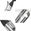 Apple Corer Tool Durable Apple Corer Remover for Baking Apples & More, Black